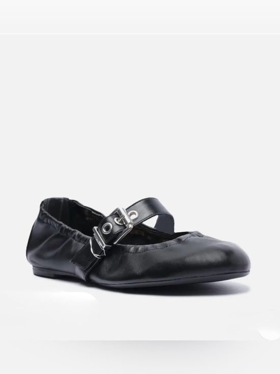 SCHUTZ Shoes - Schutz Calita Nappa Leather Ballet Flat In Black